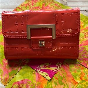Orange Liz Claiborne Wallet
